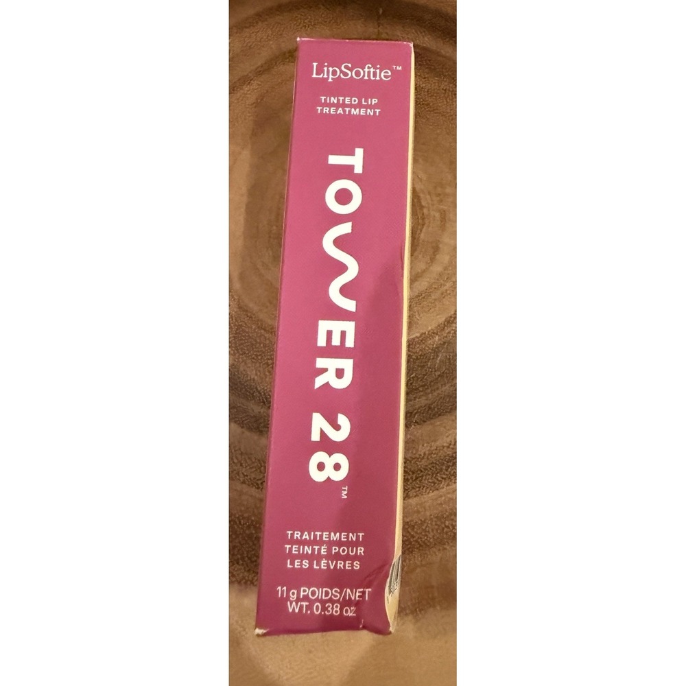 Tower 28 LipSoftie Hydrating Tinted Lip Treatment Confetti Cake NEW In Box